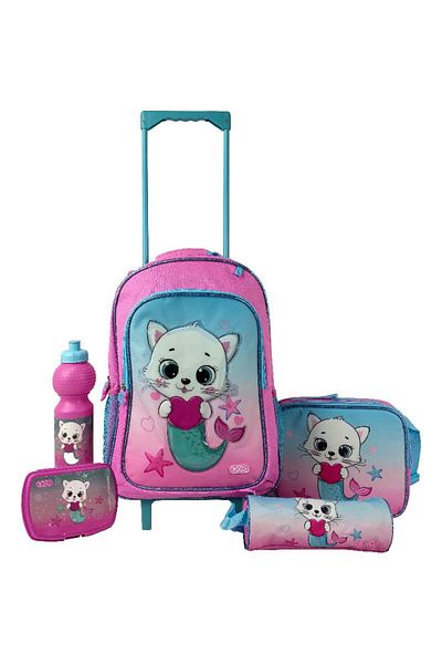 Roco Cat Mermaid 5-in-1 Value Set Trolley Bag with Accessory