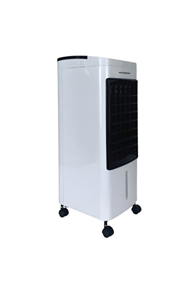 Hausberg Ventilator cu racire si umidificare aer HB-5955AB, 3 viteze, telecomanda, temporizator 12 o