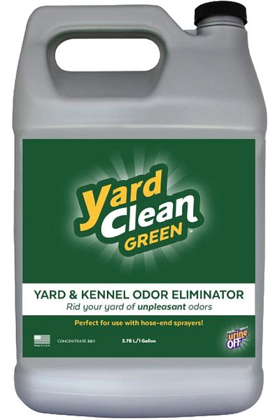 Tropiclean Urine OFF Yard Clean Green Yard and Kennel Odor Eliminator | Cat & Dog Odor Eliminator | Earth-Frien