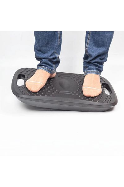 PROCART Ergonomic footrest, with balance, textured surface, 51.5x34.5x8.5 cm