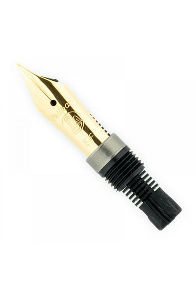 Pelikan Fountain Pen Nib EF, Color Gold, Material Stainless Steel, 18K Gold-Plated, Compatible with M200