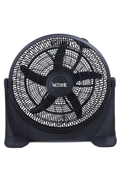 VICTRONIC Ventilator de podea, diametru 50 cm, 3 niveluri de viteză, 90 W, înclinare verticală reglabilă, SF5002