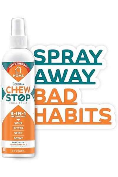 Tropiclean Chew Stop Behavior Aid Home Spray, 236ml