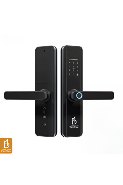 TUYA قفل باب ذكي إلكتروني B2 مزود بكلمة مرور وقفل أمان بيومتري ببصمة الإصبع