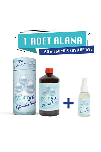 İYONYA 1Lt Gümüş Suyu 100ml Gümüş Suyu Hediye