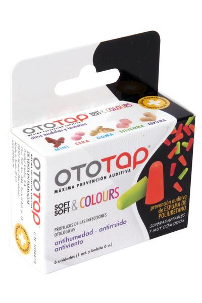 Prohima سدادات أذن من الفوم الملون من أوتوتاب، 6 قطع/عبوة