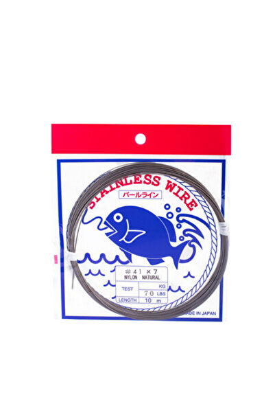 Showa ÇELİK TEL NYLON 1X7 ŞEFFAF 10M #41 30LB 13.3KG