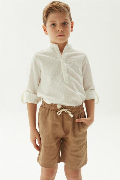 Nebbati Boy Brown Shorts