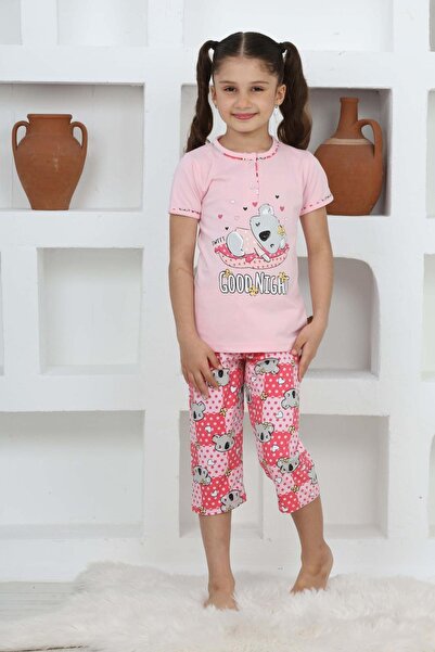 Minigimin Cicileri Miniğimin Cicileri (3-14 ani) Set Capri pentru fetiță cu m...