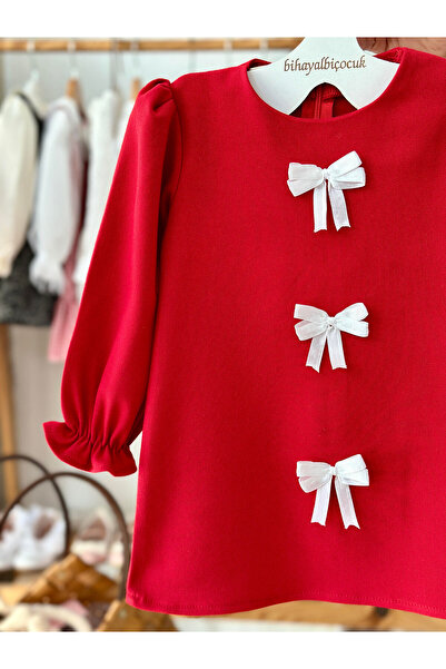 BİHAYALBİÇOCUK Anna - Kırmızı Elbise