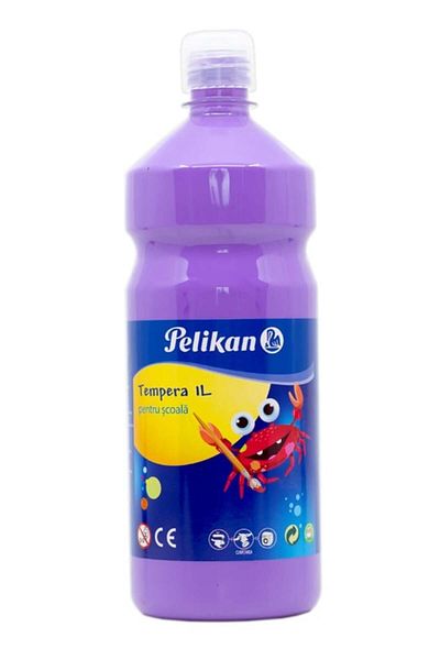 Pelikan Tempera Paint, Color Lilac, Material Liquid Paint, Volume 1L
