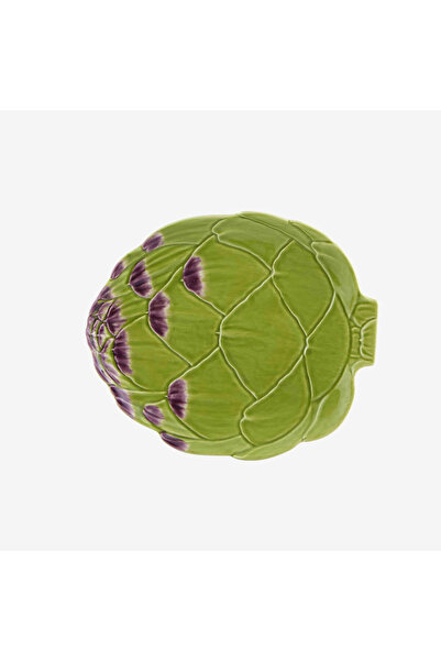 Bordallo Pinheiro Artichoke Green Ceramic Breakfast Plate 23.5 cm