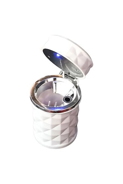 ANGMAD Auto Ashtray with LED Lighting and Non-slip Base
