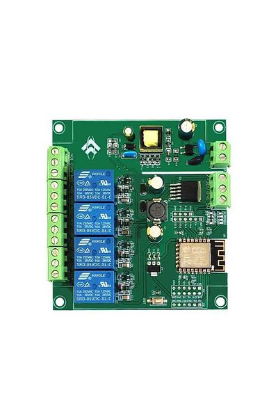 OEM ESP8266 WIFI relay module, 4 channels, ESP-12F