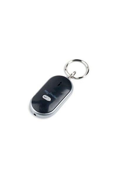 SHOPIENS Breloc cu Detector de Sunet, Gasire Chei prin Fluier, Sunet si Lumina Clipitoare, 7m Distanta, Funct