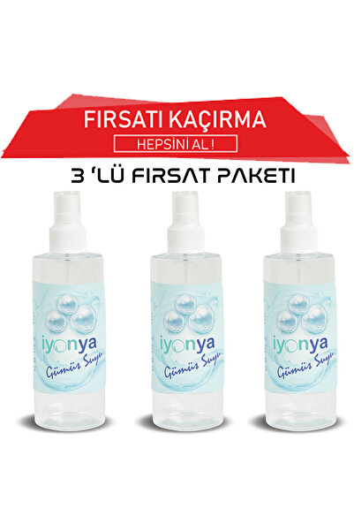 İYONYA Gümüş Suyu 250 ml 3lü fırsat paketi
