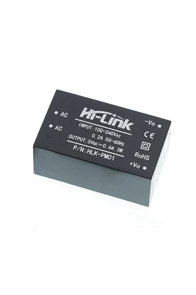 OEM Modul sursa tensiune AC-DC 220V la 5V, HLK-PM01
