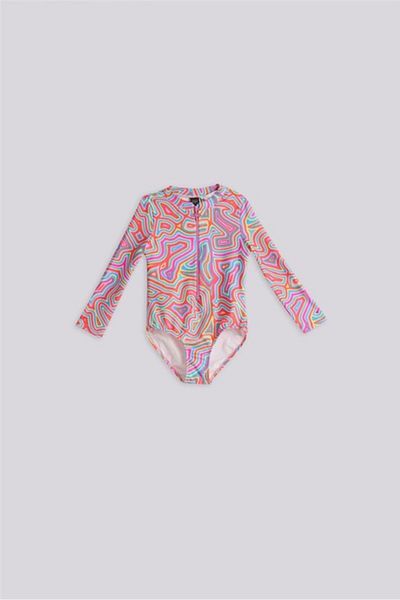 Tyess Girl Colorful Swimsuit