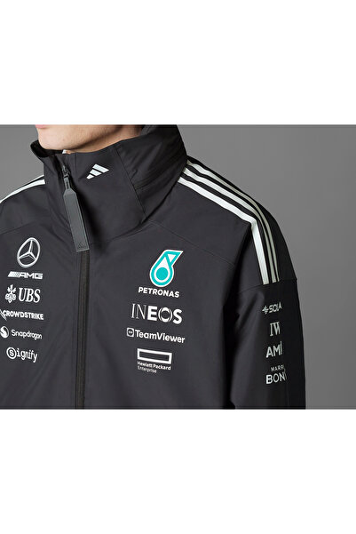 adidas Mercedes Amg Petronas Formula 1 Team Myshelter Erkek Günlük Ceket Siyah
