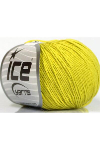 Ice yarns 8x50 جرام. أكريليك بيبي سمر، قطن أخضر زيتوني فاتح للأطفال، خيوط صيف...