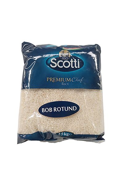 Riso Scotti round grain rice, 2.5 kg