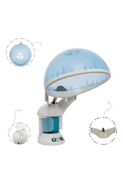 Globalstar 2-in-1 Facial Steamer & Hair Steamer – Professional Ozone Steamer for Face and Hair Care