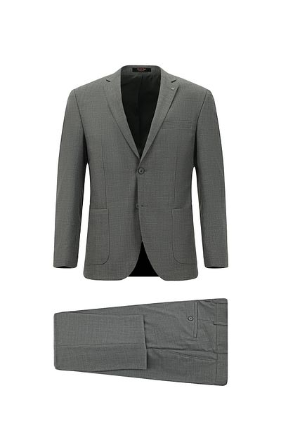 Kiğılı Super Slim Fit Extra Slim Fit Patterned Wool Suit