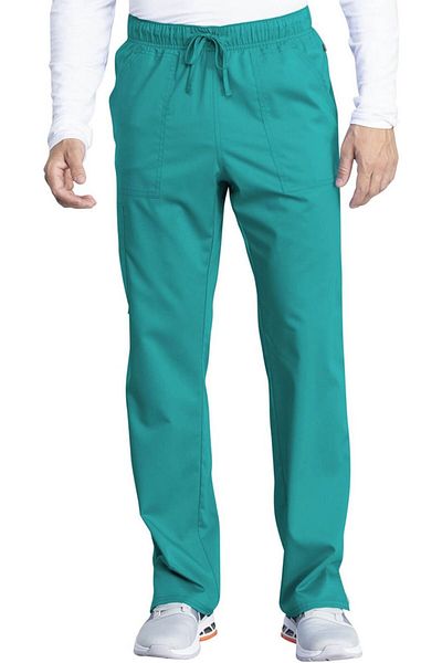 Cherokee Revolution Tech Pantaloni Antimicrobieni cu Barieră Fluidă Unisex-Teal,Cherokee Revolution Tech Marime Uniforma: XL