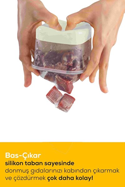 Şahane Pazar 6-Piece Nova Freezer Storage Container 600ml Spl1081