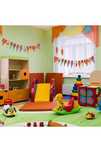 G2plus Back to School Decoration Set, Cardboard, Multicolored, 30 Pieces