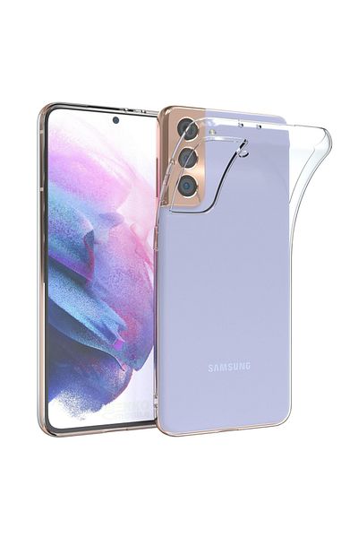 Gekko Mobile Carcasă transparentă pentru Samsung S21 - Silicon Jelly, UltraSlim, Transparentă