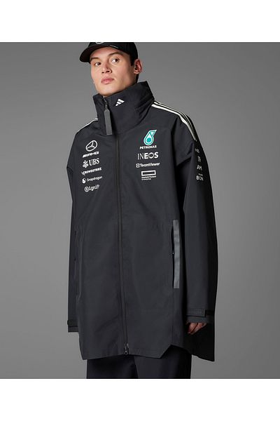 adidas Mercedes Amg Petronas Formula 1 Team Myshelter Men's Casual Jacket Black