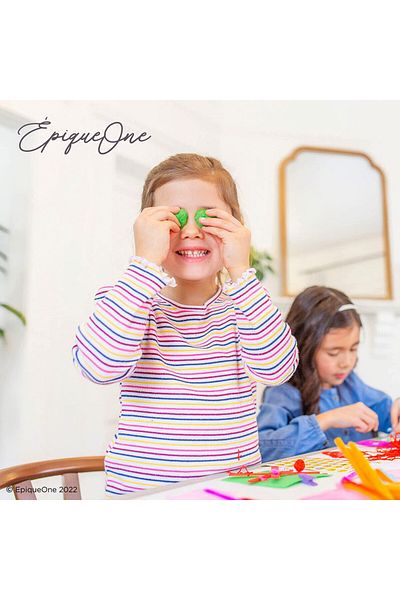 EPIQUEONE craft kit, 2100 pieces, textile/plastic, multicolor