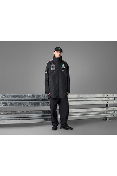 adidas Mercedes Amg Petronas Formula 1 Team Myshelter Men's Casual Jacket Black