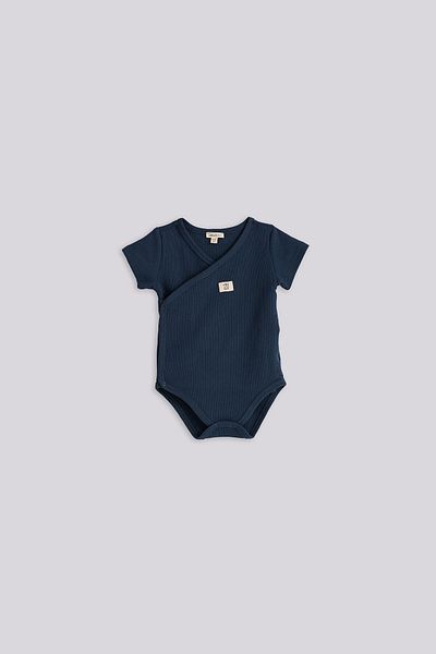 GB Baby Baby Boy Navy Blue Body and Shorts Set
