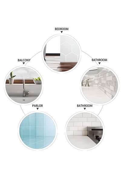 COOYA 12 Pack Grout Pen, Marker Repair Pens, Suitable for Kitchen Bedroom Balcony Wall and Floor (White)