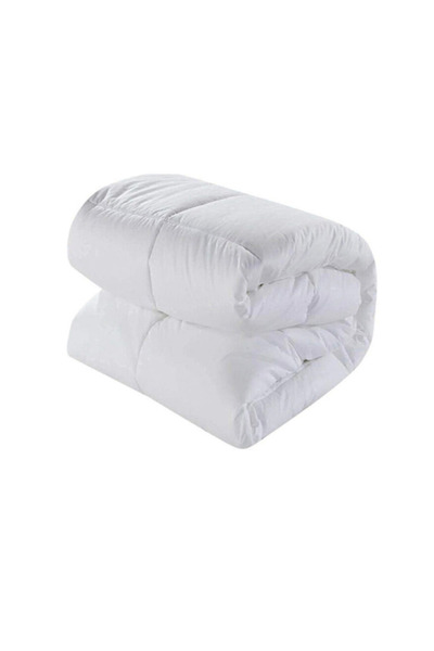 LUNA HOME لحاف فاخر أبيض فاخر مريح مقاس كينج 220×240 سم.