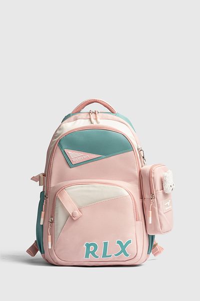 Fiyaka Rlx-1510 Unisex School Backpack Student Daily Travel Holiday Sports Walk Travel Outing Camping Daily
