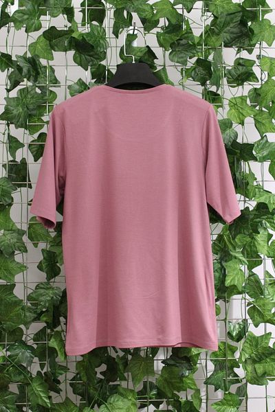 YXL COLLECTION Women's Plus Size Lycra Crew Neck Stone Print Short Sleeve Mother Combed Cotton T-Shirt Blouse - Gulkurusu
