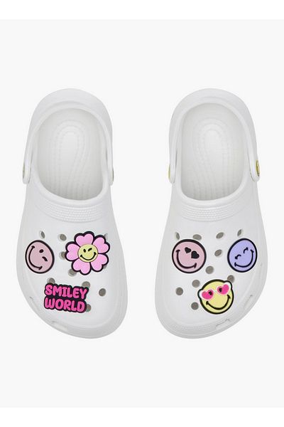 SMILEY SmileyWorld Applique Clogs with Backstrap