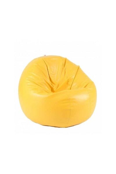Pufrelax Fotoliu PufrelaxRelaxo XL, Material Piele Ecologica - Galben