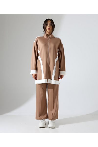 Fi'l Arz Fashion مجموعة قطن رياضية