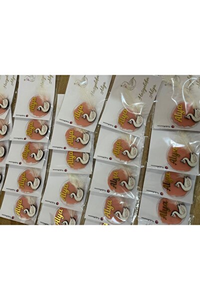 TWİN COLLECTION Yeni Doğan - Doğum Günü Kuğu Hediyelik Kartlı Jelatinli Bebek...