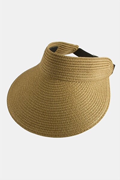 Marsilyan Ψάθινο καπέλο παραλίας με γείσο ILKEL-BJT940