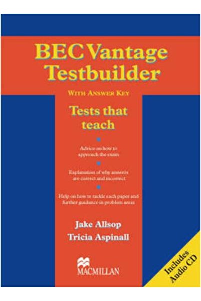 Editura Macmillan BEC Vantage Testbuilder - cu cheie de răspuns, P. Aspi