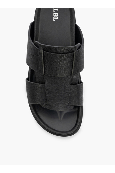 LBL by Shoexpress Textured Slip-On Comfort Sandals