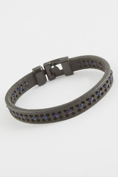 FTAKRY Ahes Shopping Dotted Quality Faux Leather Bracelet