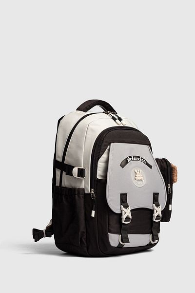 Fiyaka Rlx-1511 Unisex School Backpack Student Daily Travel Holiday Sports Walking Travel Sightseeing Camping Daily