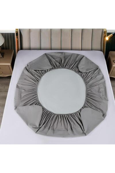 trendyhome Bed Cover, Waterproof, 180 x 200, Grey, J22327