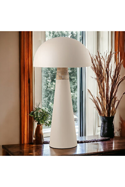 homez natural wood floor lamp, 95 cm